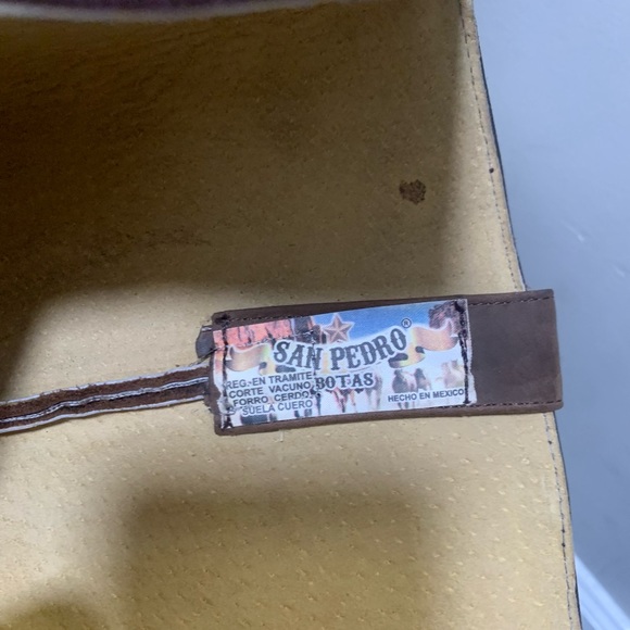 San Pedro unisex cowboy boots. Brand new with tag no box. - Picture 4 of 5